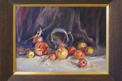 Still-life with pomegranates -