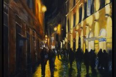 Rainy-night-Roma- SOLD
