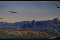 Of rugged mountain ranges