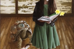 The girl in the story -
