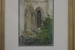 Cathedral window Rouen France -