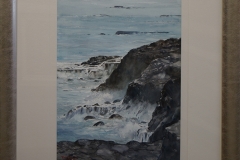 Rocks and waves Portland -